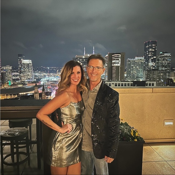 NWT DO+BE silver dress - Picture 3 of 3